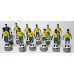 Subbuteo Andrew Table Soccer Brazil 1970 no bases no box only 12 figures